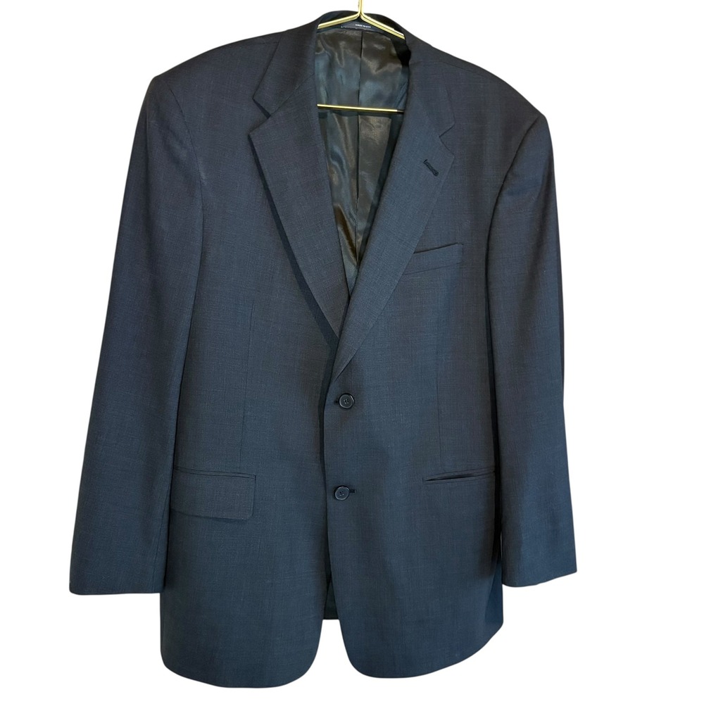 Hart Schaffner Marx Two Button Business Suit Coat Jacket Sport coat 42R EUC
